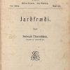 Jarðfræði e.Þorv.thor titils.