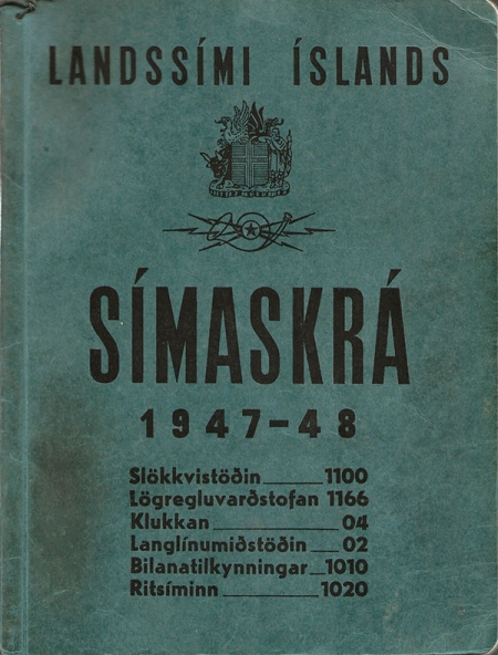 Símaskrá 1947 48