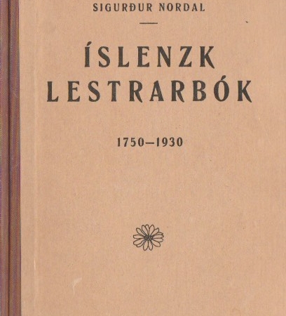 Íslenzk lestrarbók 1750 1930