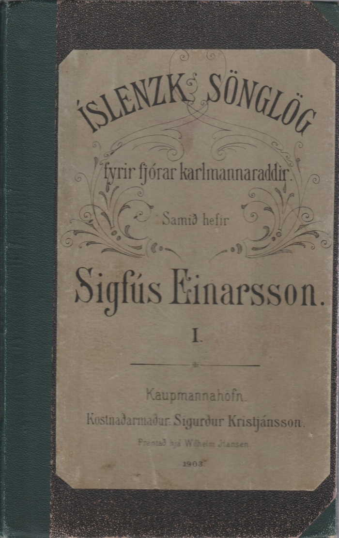 Ísl.sönglög sigfuseinarsson