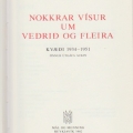 Nokkrar vísur um veðrið o.fl. titilörk