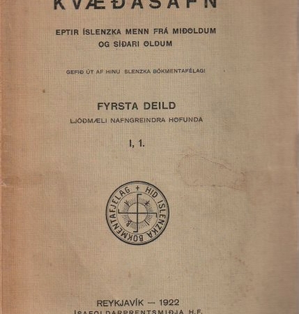 Kvæðasafn frá miðöldum