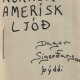 Nokkur amerísk ljóð dagur sig. þýddi