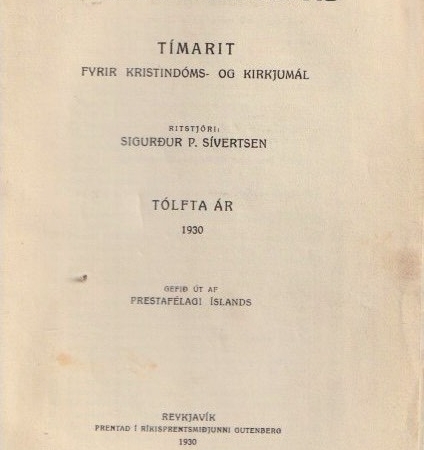 Prestafélagsritið