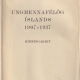 Ungmennafélög íslands 1907 1937