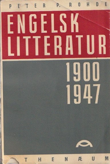 Engelsk litteratur 1900 1947
